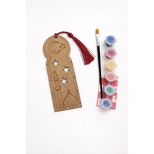 Ahşap Boyama Kitap Ayracı Ramazan