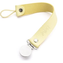 Kidful Bitkisel Boyalı Emzik Askısı - Lemon (4 Adet)