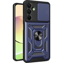 Adige Samsung Galaxy A37 Kılıf Pars Yüzüklü Standlı + Ekran Koruyucu