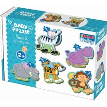 DIYTOY Baby Puzzle Ilk Hayvanlar (3 Adet)