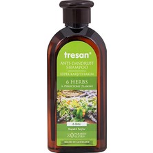 Tresan Şampuan 300 ml 6 Bitki Kepek Karşıtı Bakım 3 Adet