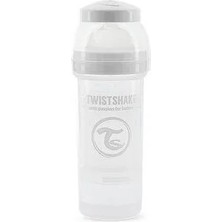 Twistshake Anti-Kolik Biberon 260 ml Beyaz (2 Adet)