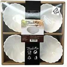 Touch Me Porselen 4'lü Kase Seti 8 x 7 cm 3 Adet