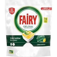 Fairy 70'li Bulaşık Makinası Tableti Hepsi Bir Arada 4 Adet
