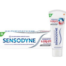 Sensodyne Hassasiyet & Diş Eti & Beyazlatıcı Diş Macunu 75 ml 5 Adet