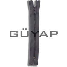 Güyap Yapı Tekstil Premium Demir Diş Fermuar [ 15 cm  - Black Nikel Diş - Tip/4.5 Numara - 10 Adet ]
