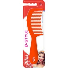 Difaş D-Style Saplı Zigzag Tarak 2014 3 Adet