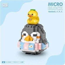Loz Mikro Block Penguen 170 Parça LZ-8609 3 Adet