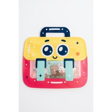 Belchocolate Okul Çantası Temalı Hediyelik Leblebi Draje Paketi Sarı - 105 Gr. - (7 Paket*15 Gr.)