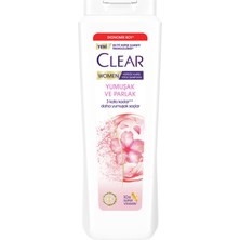 Clear Besleyici Şampuan Yumuşak ve Parlak Saçlar 600 ml 5 Adet