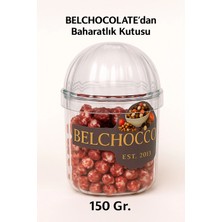 Belchocolate Kristal Plastik Pinterest Baharatlık Içinde Narlı Creamy Leblebi Draje ve Beyaz Kaşığı - 150 Gr.