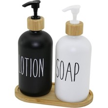 Nk 2'li Sıvı Sabunluk Losyon Şişesi Set