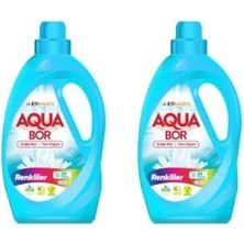 Aquabor Doğal Mineralli Sıvı Renkliler Deterjan Seti