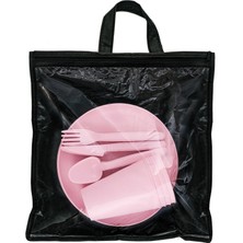 Bee Home Poşetli 4 Kişilik Piknik Seti 2 Adet