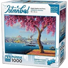 Ks Ayasasofya ve Vapur 1000 Parça 2 Adet