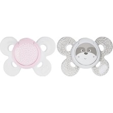 Chicco 2'li Physio Comfort Kız Bebek Emzik 0-6 Ay (4 Adet)