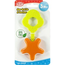 Zuzu Toys Yıldız Çıngıraklı Diş Kaşıyıcı Asortili (5 Adet)