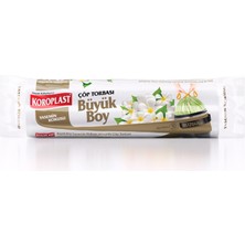 Koroplast Büzgülü Çöp Torbası Yasemin Kokulu Büyük Boy 10 Lu 3 Adet