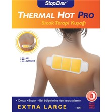 Stopever Thermalhot Pro Sıcak Terapi Kuşağı 3 Adet
