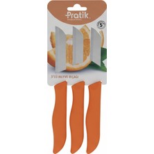 Pratik Meyve Bıçağı 3'lü 5 Adet