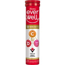 Ülker Everwell C-D-Çinko-Aserola Ef.tablet 15'li 67.5 G 3 Adet