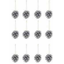 Mistique Home Çam Kozalağı Süsü 4 cm 12'li 2 Adet