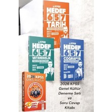 Benim Hocam Yayınları 2026 Kpss  Genel Kültür Kpss Deneme Seti -Kpss 2026 Genel Kültür Sen Bilirsin