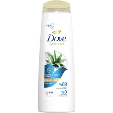 Dove Ultra Care Saç Bakım Şampuanı Kepek Karşıtı Bakım Aloe Vera 400 ml 5 Adet