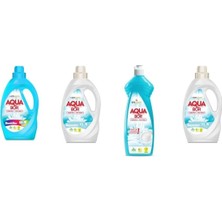 Boron Aquabor Doğal Mineralli Sıvı Renkliler + Sıvı Beyaz  + Elde Bulaşık + Sıvı Beyaz 4 Lü Set