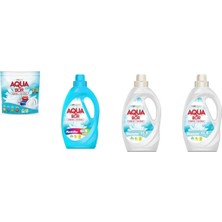 Boron Aquabor Doğal Mineralli Tablet + Sıvı Renkliler + Sıvı Beyaz + Sıvı Beyaz  4 Lü Set