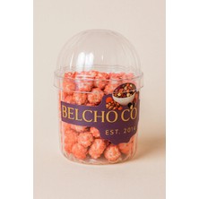 Belchocolate Kristal Plastik Pinterest Baharatlık Içinde Çilekli Creamy Leblebi Draje ve Beyaz Kaşığı - 150 Gr.