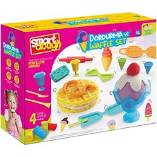 Smart Dough Dondurma ve Waffle Seti Hamur Kutusu - 200 gr (4 Adet)