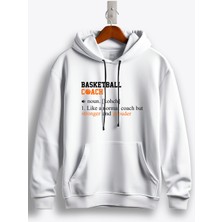 MGAX Basketbol Basketball Coach Baskılı Regular Kapşonlu Sweatshirt