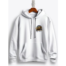MGAX Off Road Arma Baskılı Regular Kapşonlu Sweatshirt