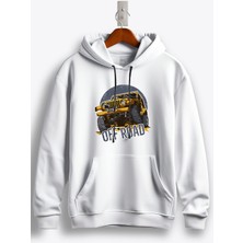 MGAX Off Road Baskılı Regular Kapşonlu Sweatshirt