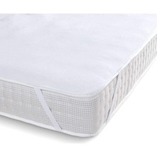 Erko Dört Mevsim Tek Kişilik Fitted Su Sıvı Geçirmez Yatak Koruyucu Alez Pamuk Yüzey