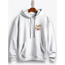 MGAX Denizci Nautical Collection Arma Baskılı Regular Kapşonlu Sweatshirt
