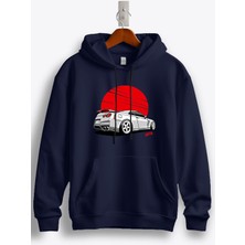 MGAX Araba Gtr Baskılı Regular Kapşonlu Sweatshirt
