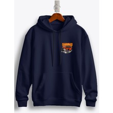 MGAX Off Road Jeep Arma Baskılı Regular Kapşonlu Sweatshirt