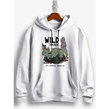 MGAX Off Road Wild Explorer Baskılı Regular Kapşonlu Sweatshirt