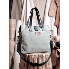 Old Cotton Mumlu Kanvas Çok Bölmeli Omuz Çantası ve El Çantası (Ayarlanabilir Ek Askı) S Ernest Bag