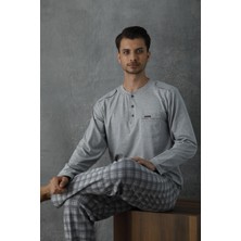 Kly Midi Yaka Erkek Pijama 7034
