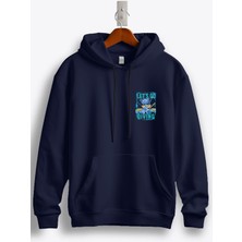MGAX Dalgıç Let's Go Diving Arma Baskılı Regular Kapşonlu Sweatshirt