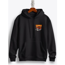 MGAX Off Road Jeep Arma Baskılı Regular Kapşonlu Sweatshirt