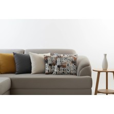 NDC Home Etnik Desenli Dekoratif Kırlent – Modern Dokuma Tasarım 45 x 45 cm