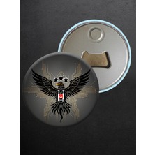 Base Art Özel Tasarım Beşiktaş Taraftar Açacaklı Magnet 58MM Tekli