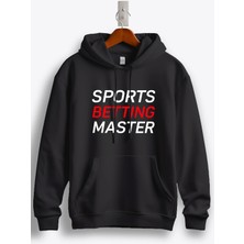 MGAX Sports Betting Master Baskılı Regular Kapşonlu Sweatshirt