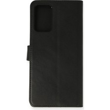 Cepmoda Samsung Galaxy Note 20 Uyumlu Kapaklı Kılıf - Cüzdanlı - Kopçalı - Siyah