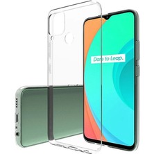 Cepmoda Realme C15 Uyumlu Basic Şeffaf Kılıf - Esnek - Silikon - Tam Uyum