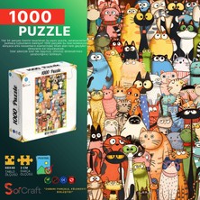 Soi Craft 1000 Parça Puzzle Miyav Mahalle Detay Avcısı